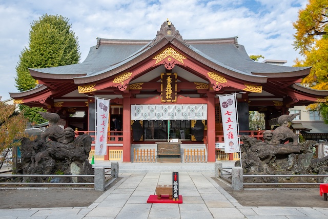 出張撮影　出張カメラマン　七五三　素盞嗚神社　女性カメラマン　フォトグラファー　ロケーション撮影　記念写真