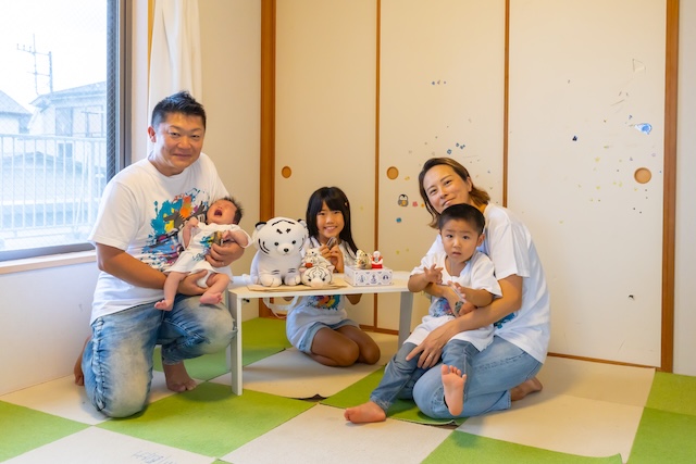 出張撮影　出張カメラマン　ロケーション撮影　女性カメラマン　お宮参り　自宅撮影　自然体　練馬区　光が丘