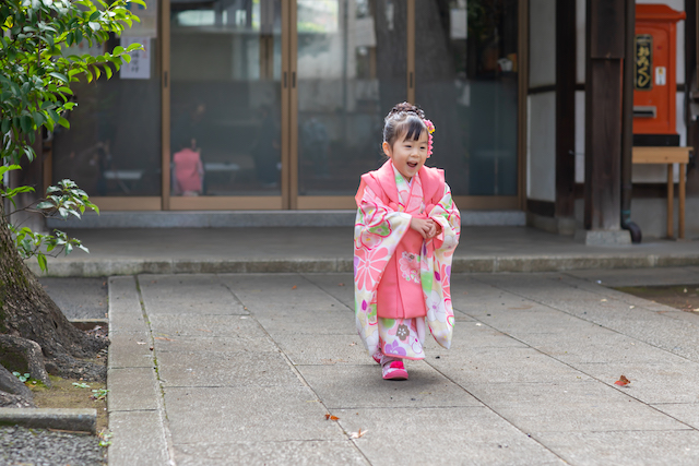 荻窪八幡神社で2歳の七五三☆撮影レポート（東京・杉並区）