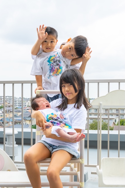 出張撮影　出張カメラマン　ロケーション撮影　女性カメラマン　お宮参り　自宅撮影　自然体　練馬区　光が丘