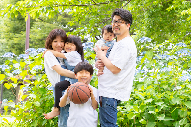 大島小松川公園で家族撮影☆撮影レポート（東京・江東区）