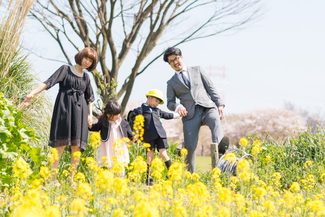 大島小松川公園で入学撮影☆撮影レポート(東京都・江東区)