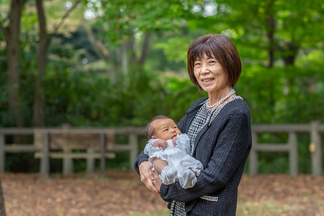 七五三　お宮参り　出張撮影　ロケーションフォト　出張カメラマン　家族写真　和田堀公園