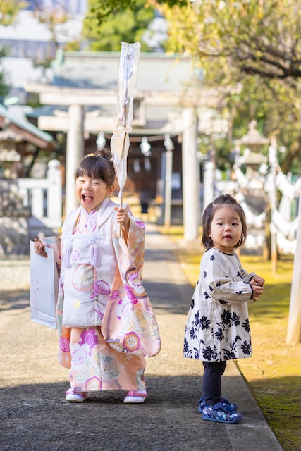 出張撮影 出張カメラマン ロケーション撮影 練馬区 光が丘 七五三 記念写真 家族写真