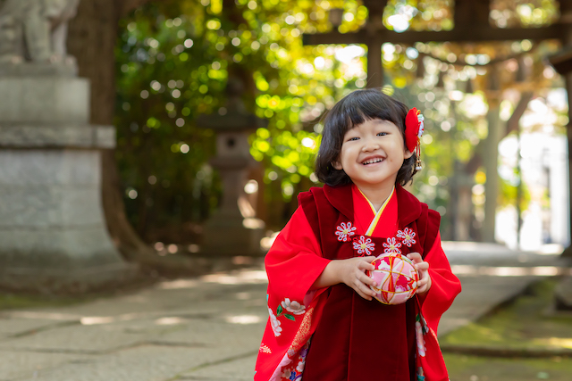 長崎神社で七五三撮影☆撮影レポート(東京・豊島区)