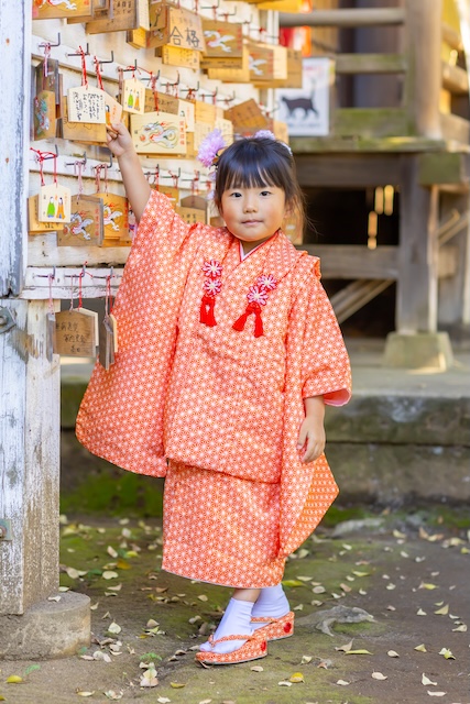 出張撮影 出張カメラマン ロケーション撮影 七五三 記念撮影 家族写真 練馬区 高松八幡神社 女性カメラマン