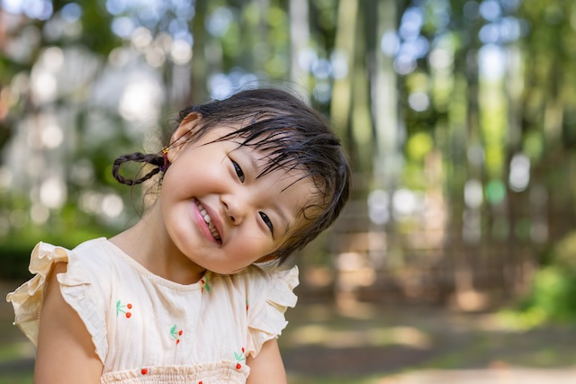 四季の香公園で4歳お誕生日&還暦祝いの撮影☆撮影レポート(練馬区・光が丘)