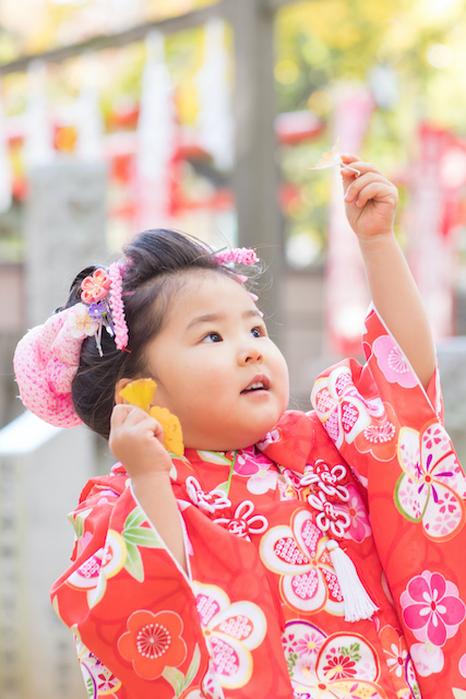 東京　出張カメラマン　豊島区　鬼子母神堂　子供