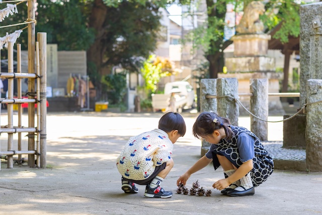 出張撮影　出張カメラマン　ロケーション撮影　家族写真　練馬区　石神井　光が丘　お宮参り　女性カメラマン　フォトグラファー