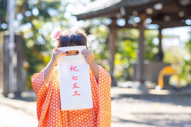 高松八幡神社で3歳女の子の七五三撮影☆撮影レポート(練馬区・高松)