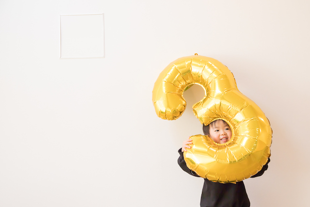 笑顔の写真を撮ってみよう♪〜3歳編〜