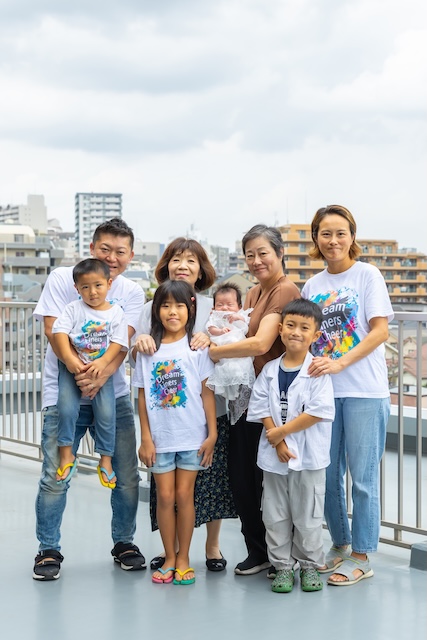 出張撮影　出張カメラマン　ロケーション撮影　女性カメラマン　お宮参り　自宅撮影　自然体　練馬区　光が丘