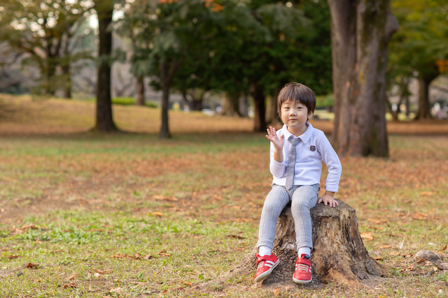 やっとできた♪入園撮影☆撮影レポート(練馬区・光が丘)
