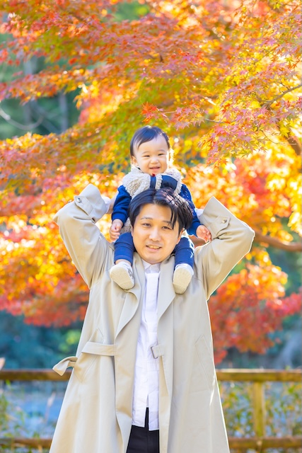 出張撮影 出張カメラマン ロケーション撮影 家族写真 記念写真 誕生日 練馬区 石神井公園 自然な写真