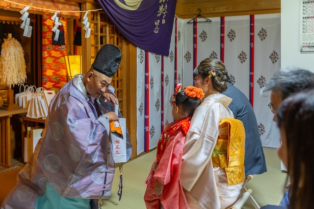 北野八幡神社で3歳女の子の七五三〜御祈祷編〜☆撮影レポート(練馬区・光が丘)