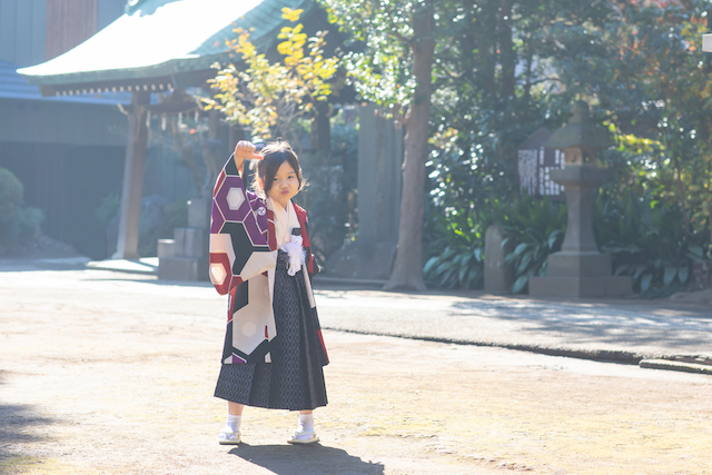 七五三　出張撮影　家族写真　カメラマン　料金安い　板橋区　城山熊野神社