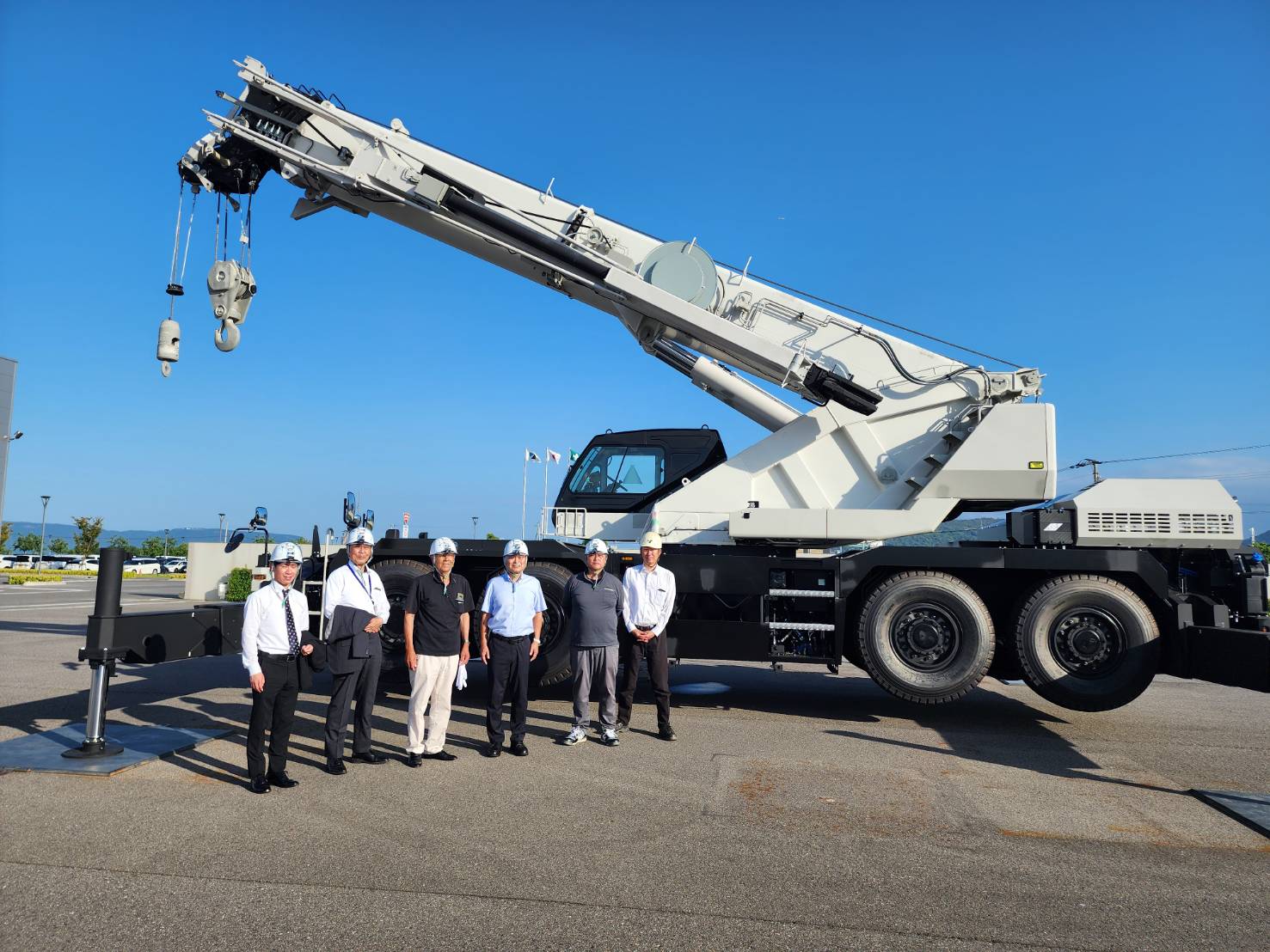 株式会社タダノ 香西工場訪問 　ラフテレーンクレーン Rough Terrain Crane TADANO GR 700N