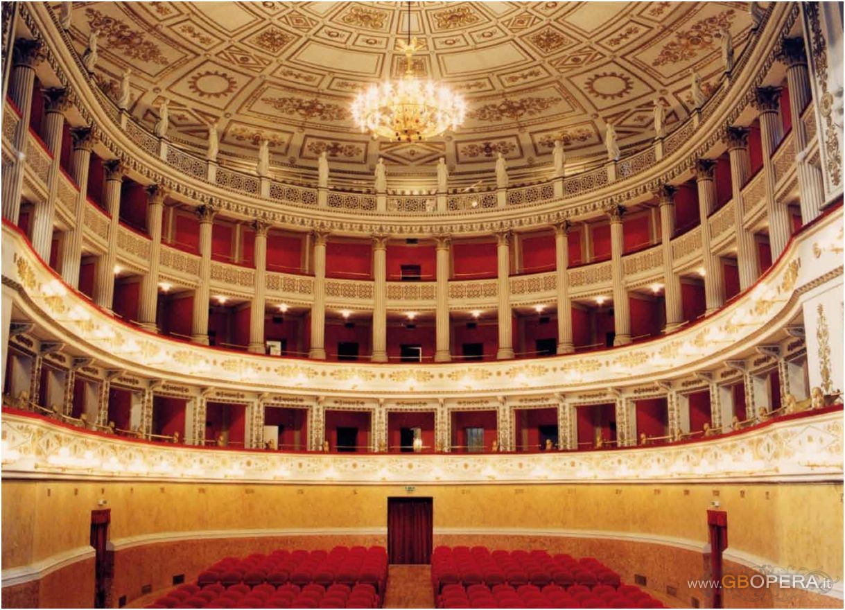 Fano - Interno del Teatro