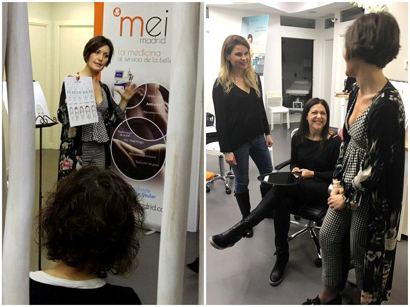 Beauty party en la clinica de medicina estética de Pozuelo de Alarcon Mei Madrid