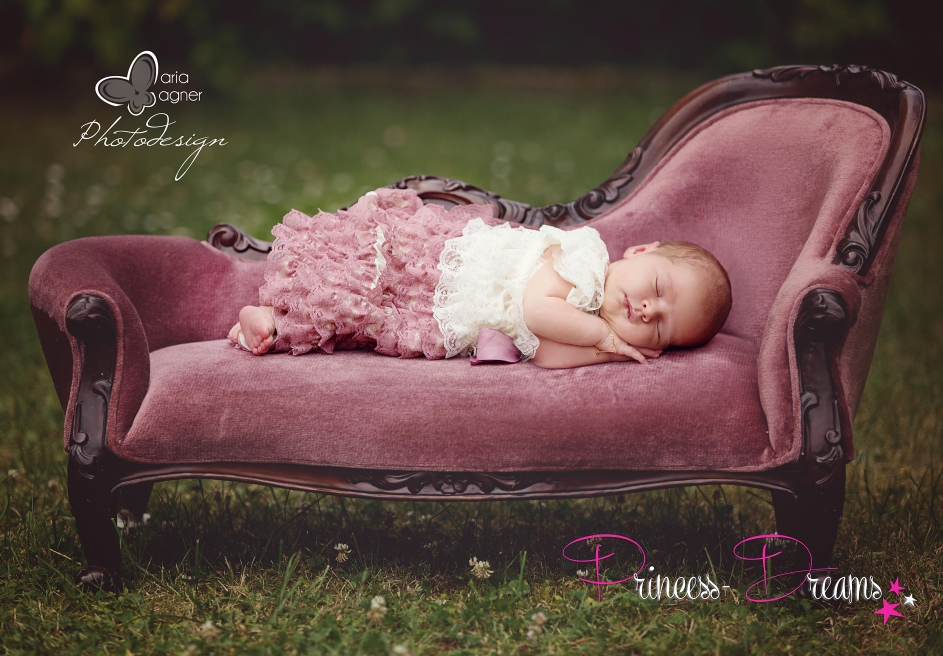 Outfit Kleid für Babyfotografie oder Taufe