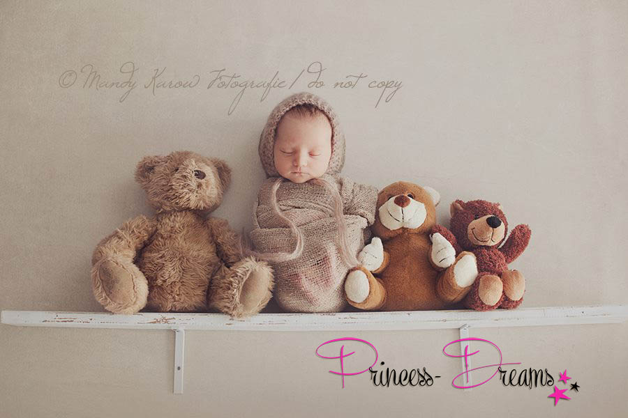Weiches Pucktuch für Babyfotografie