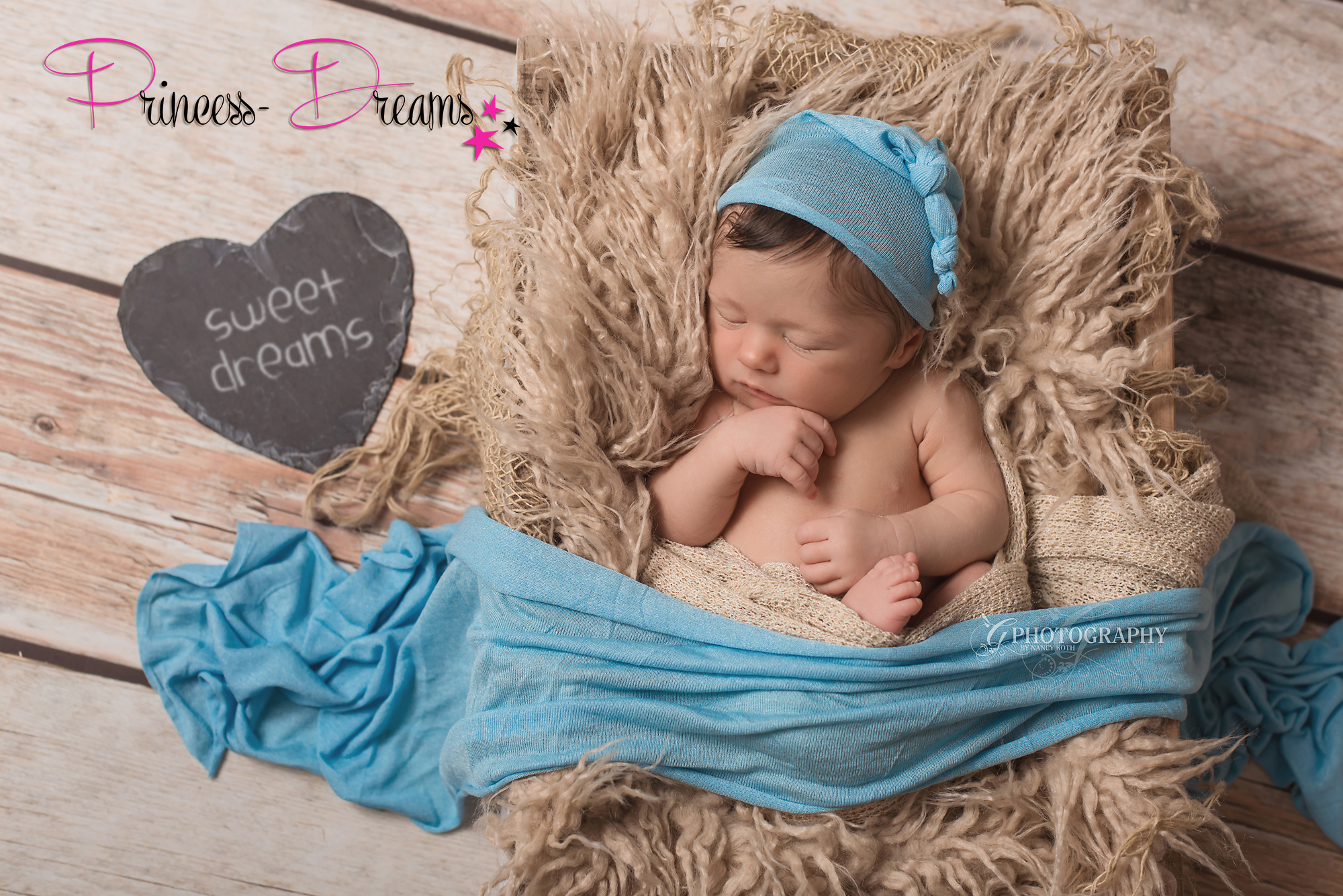 Weiches Pucktuch für Babyfotografie