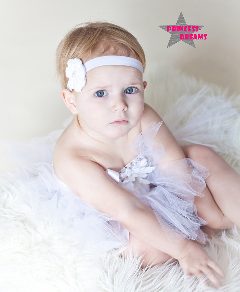 Blumen Haarband für Baby Mädchen