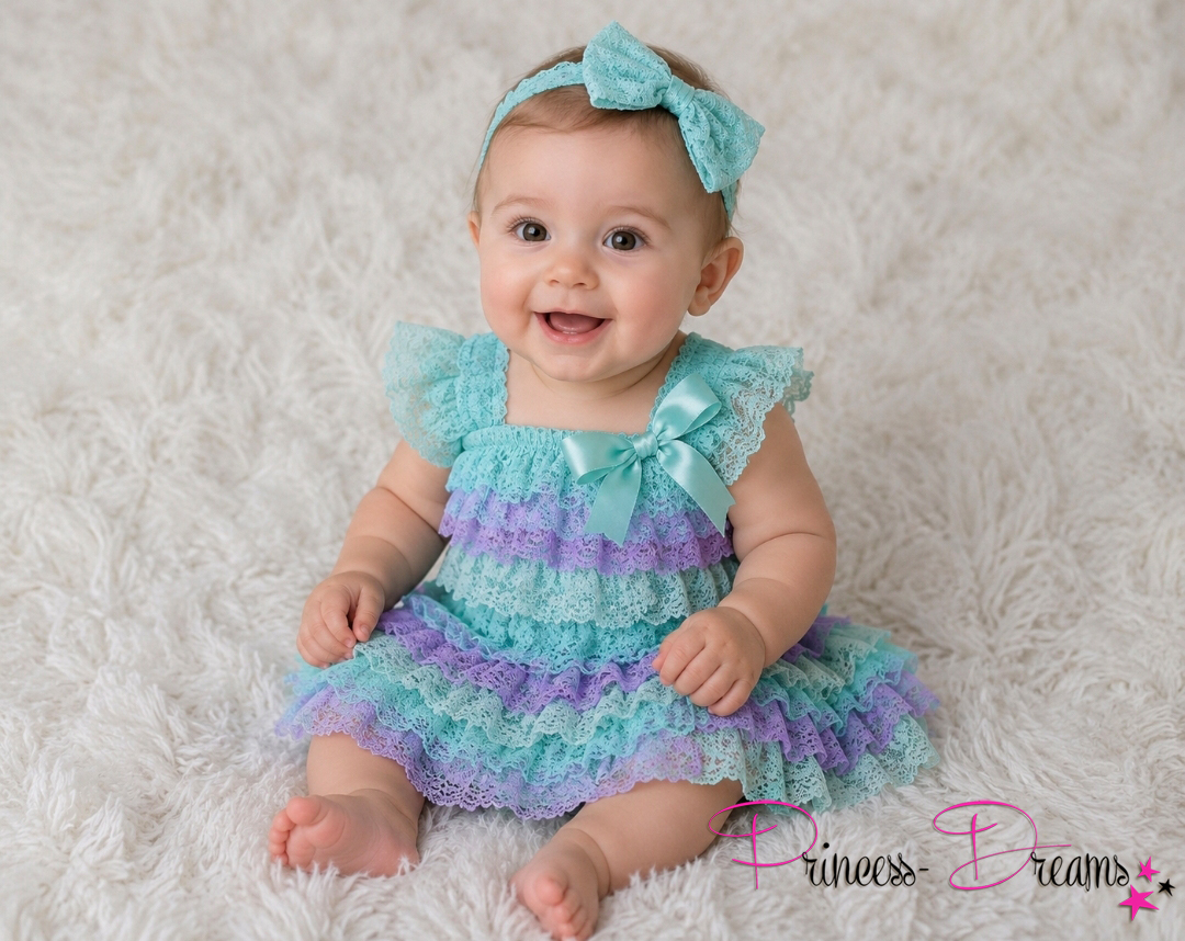 Baby Kleid mit Rüschen