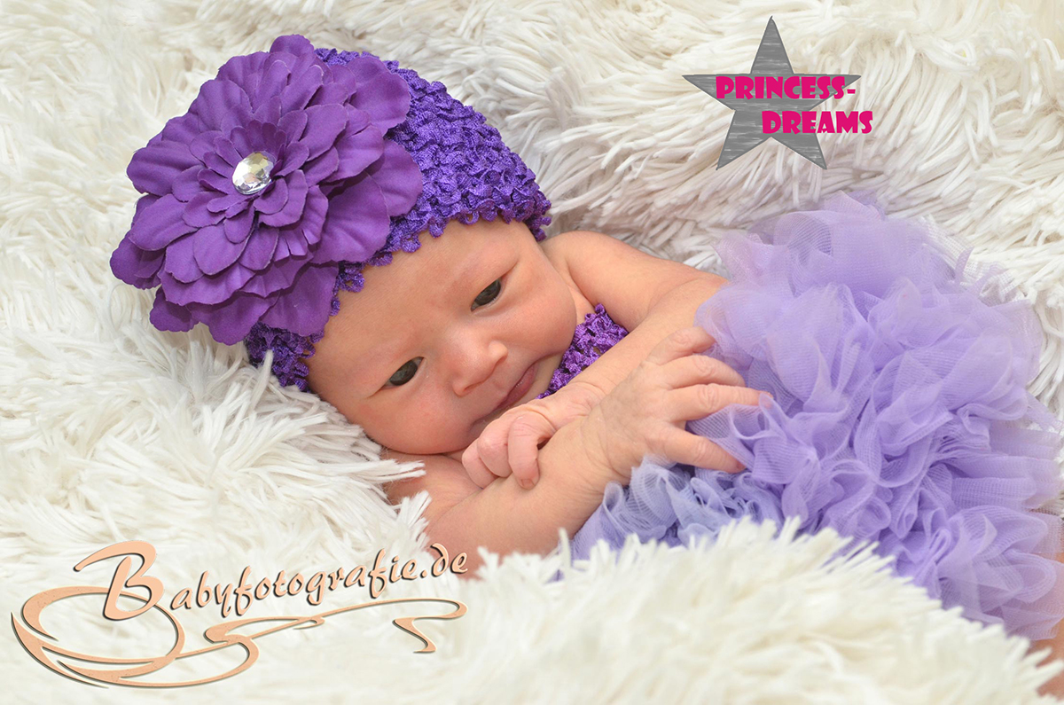 Häkelmütze für Babyfotografie