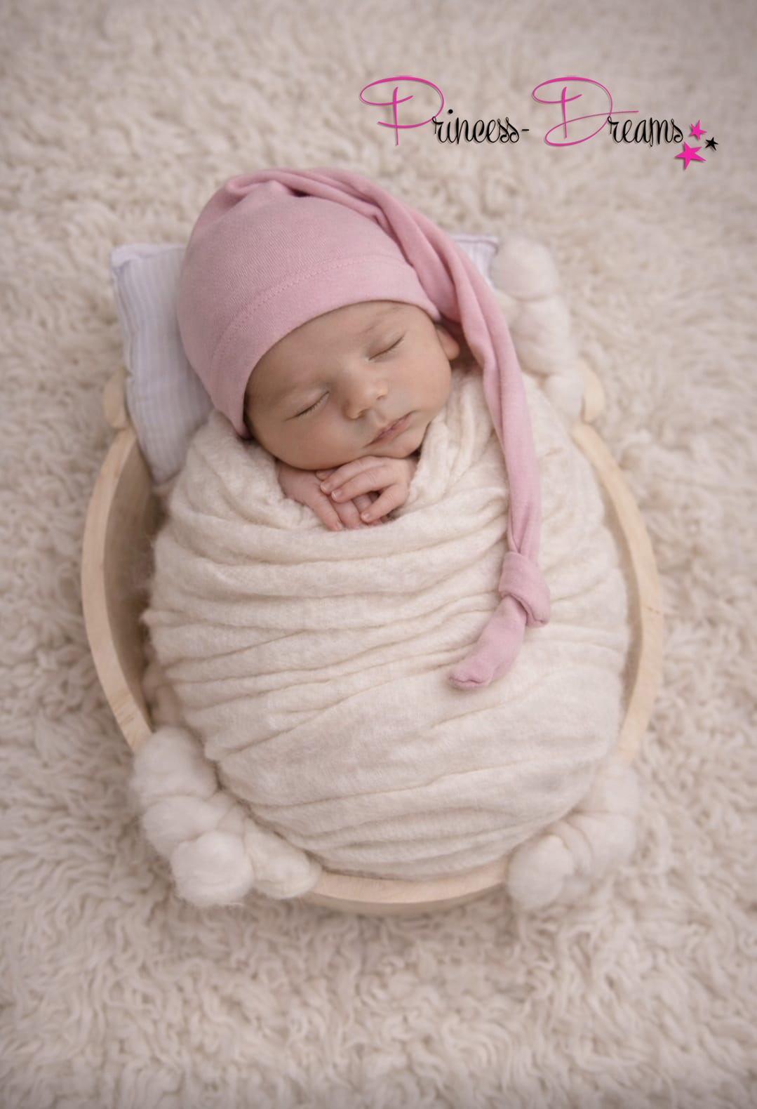 Baby Mütze für Newbornshooting