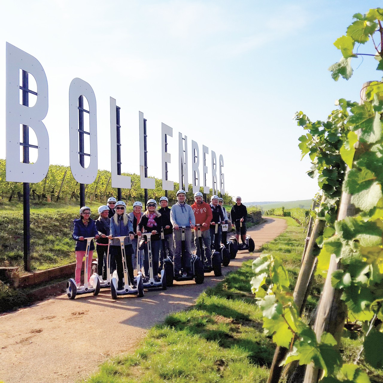 FUN MOVING GYROPODE SEGWAY EN ALSACE - oenotourisme, vignoble d'Alsace