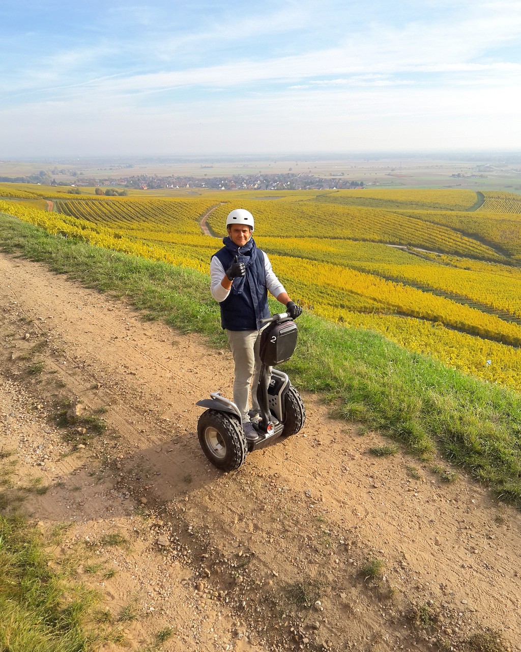 FUN MOVING GYROPODE SEGWAY EN ALSACE - oenotourisme, vignoble d'Alsace, Schlumberger