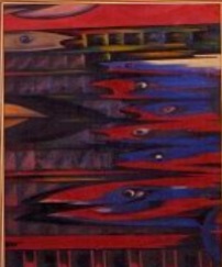 Vogelschwarm  1970  V.V. 243