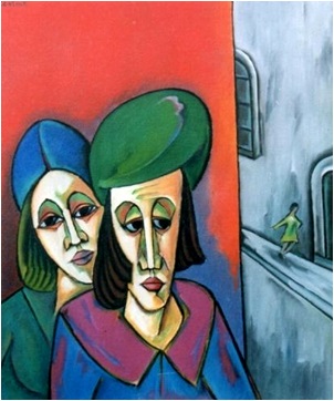 Geschwister  2006  68 x 88