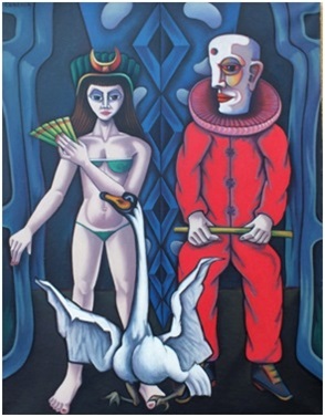 Zirkus I  1982  100 x 130