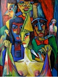Karneval  2008  75 x 100