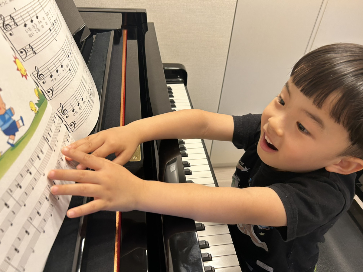レッスンが楽しいものと感じていただきたいです♪