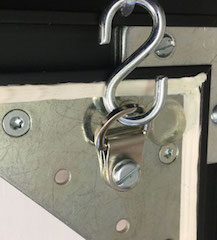 Bildaufhänger Metall