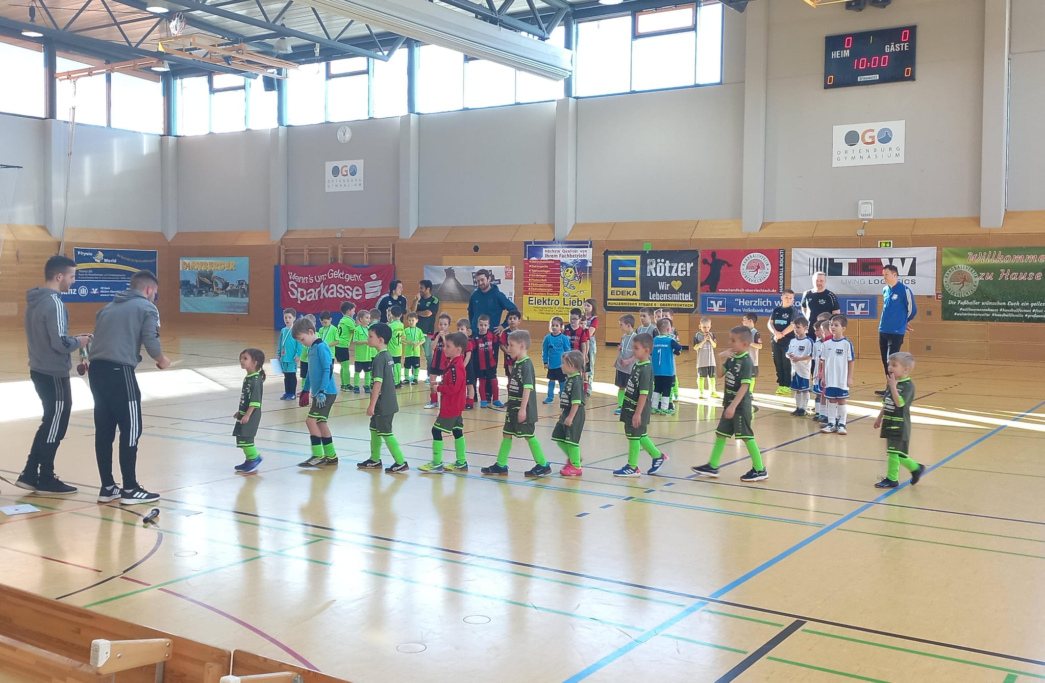 Bambini: 3.Platz, Futsal Cup FC Ovi Teunz, 2 Siege, 2 Niederlagen, 