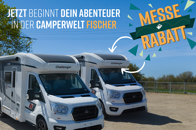Challenger Reisemobile zu Messepreisen, Camperwelt Fischer
