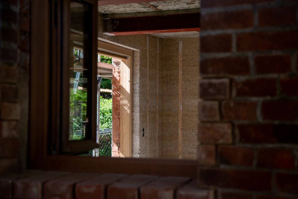 Innendämmung Dachdämmung mit Hanfkalk Hanfingenieur