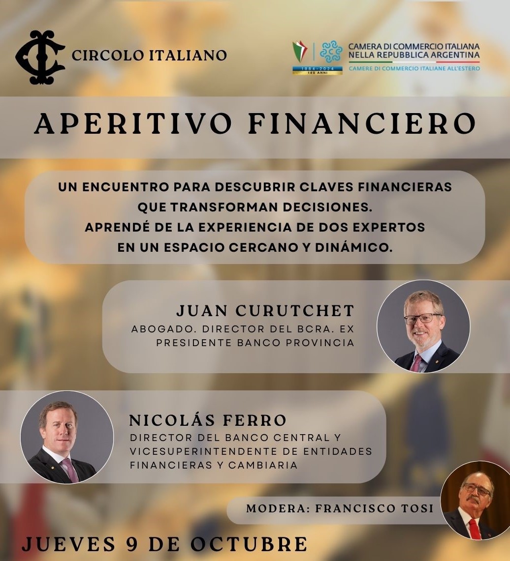 Encuentro: ”Aperitivo Financiero”