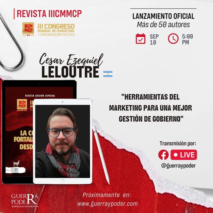 Lanzamiento de la Revista internacional del III Congreso Mundial de Marketing y Comunicación Política