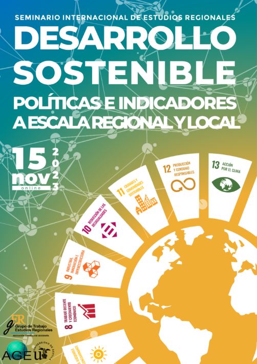 Seminario Internacional AGE: Desarrollo Sostenible: Políticas e indicadores a escala regional y local