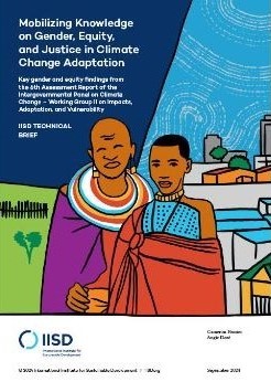 Webinar: Movilización de conocimientos sobre género, equidad y justicia en la adaptación al cambio climático