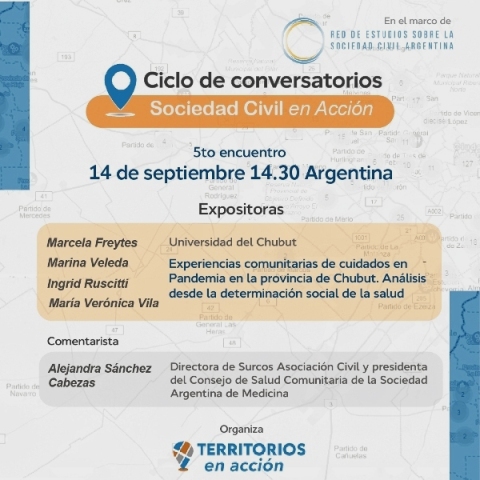 Conversatorio:  "Experiencias comunitarias de cuidados en Pandemia en Chubut"