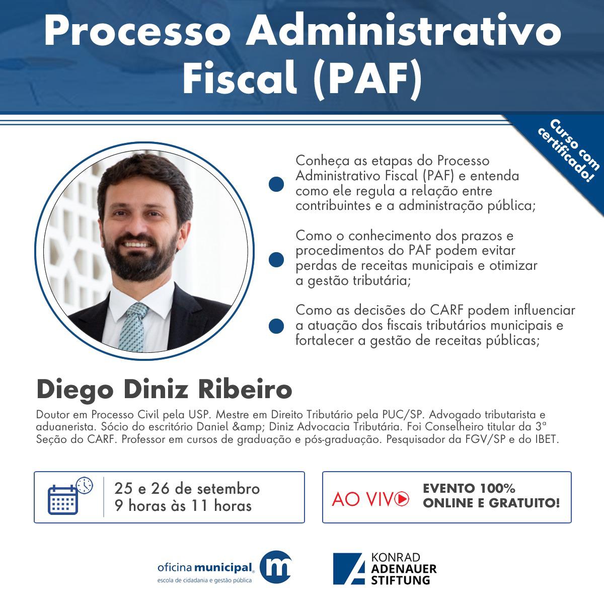 Curso virtual Proceso Administrativo Fiscal (Brasil)