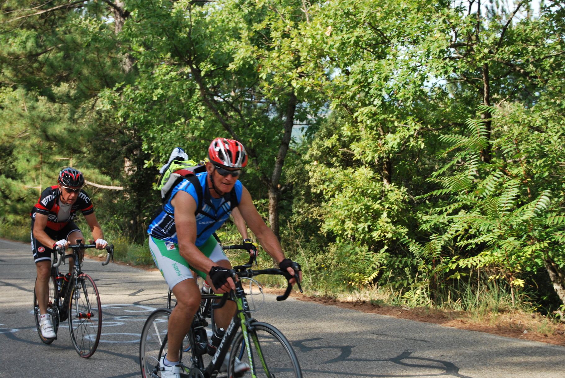 Les premiers des 21 km d'ascension