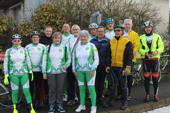 Les Cyclos de Bailleval le 11 Mars 2018