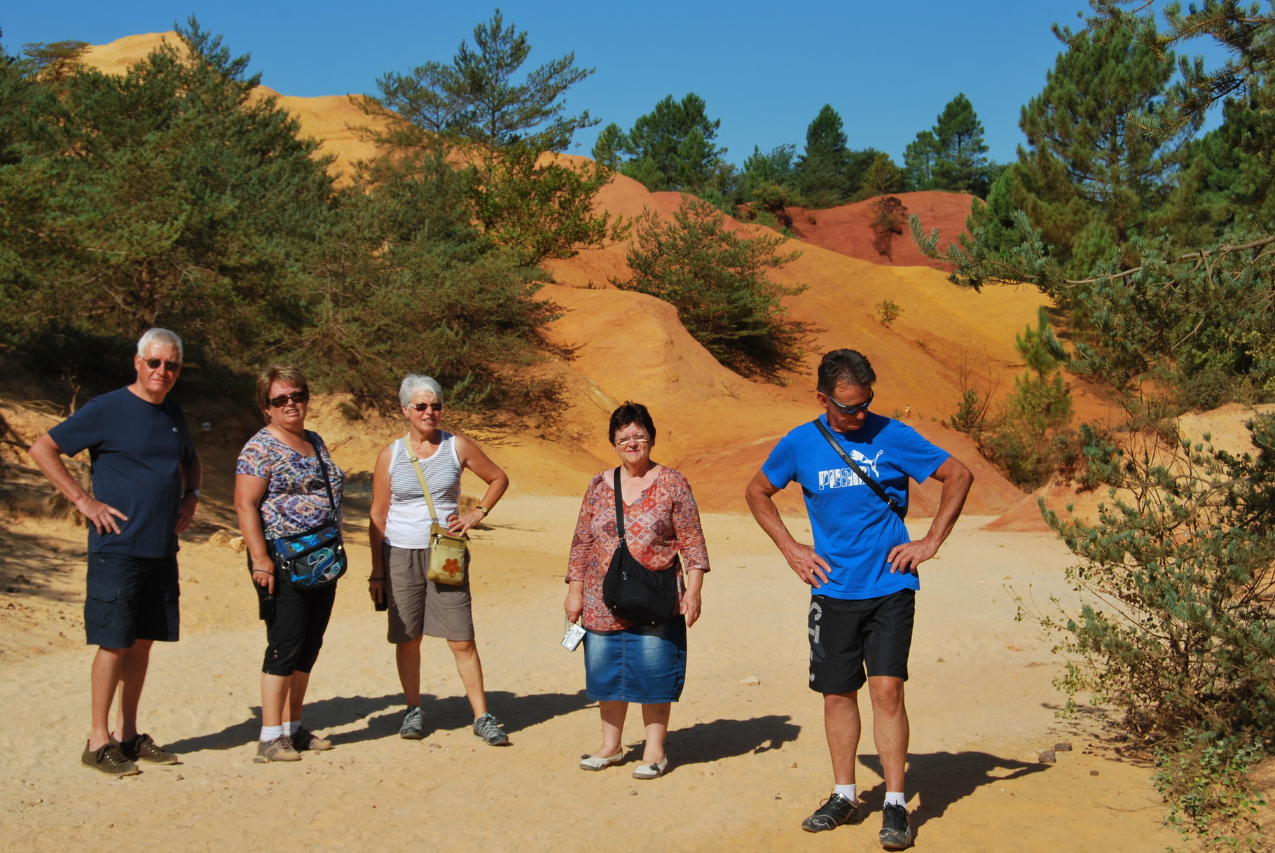 Le Colorado Provençal à Rustrel